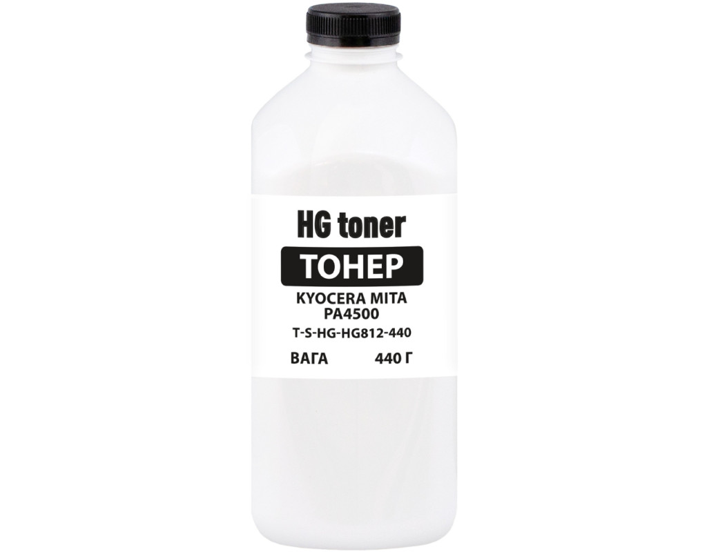 Тонер Kyocera Mita PA4500, 440г black HG (TSM-HG812-440)