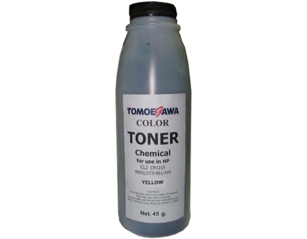 Тонер HP CLJ CP1215/M252/277/451/475 Chemical (45г) Yellow Tomoegawa (THP1215Y45)