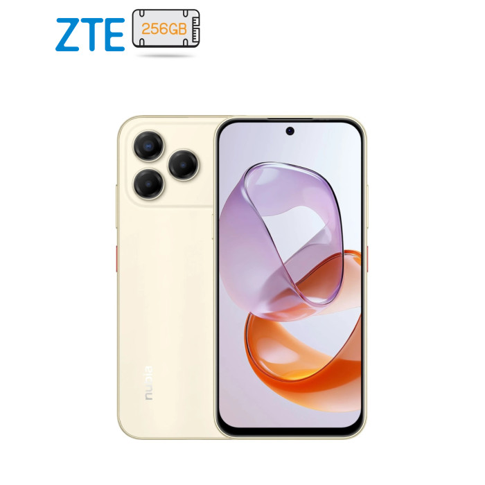 Мобильный телефон ZTE Nubia V80 Design 4/256GB Yellow (1207913)