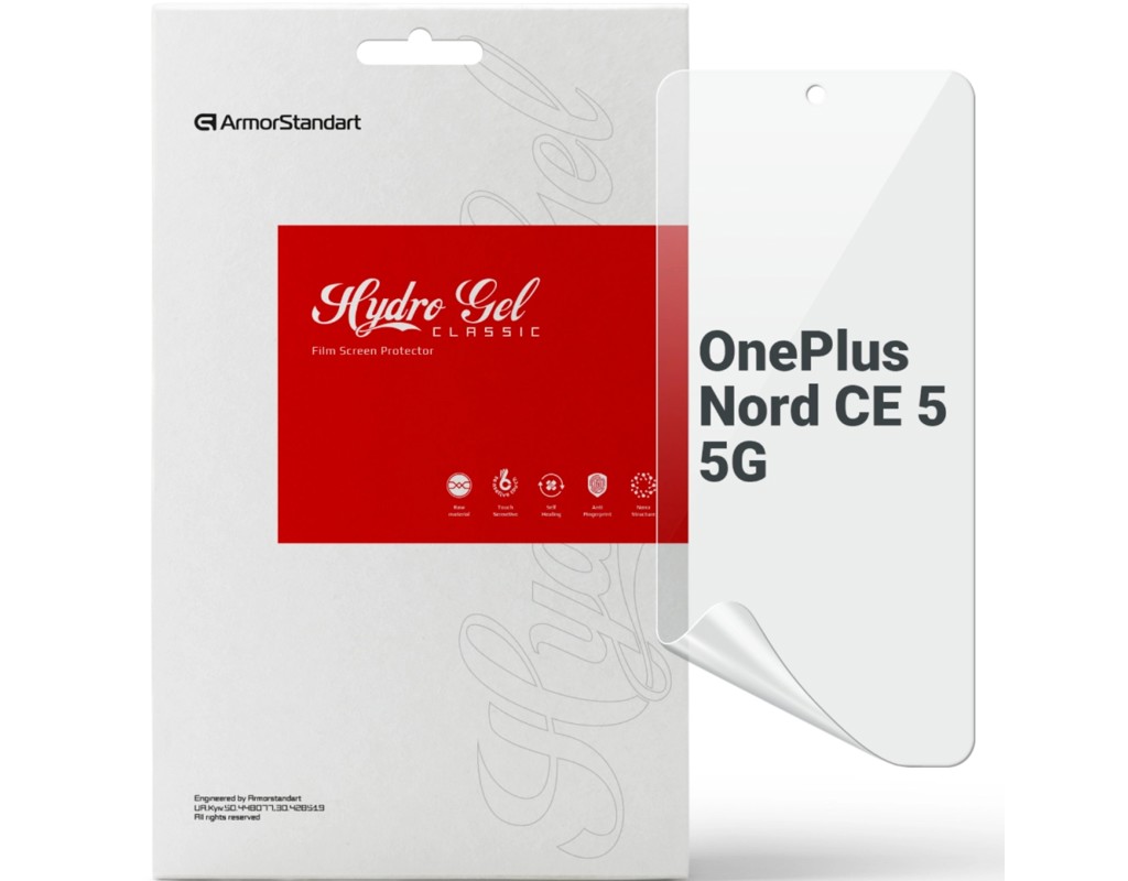 Пленка защитная Armorstandart hydrogel OnePlus Nord CE 5 5G (ARM92801)