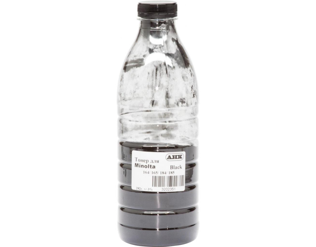 Тонер Konica Minolta Bizhub 164/165/184 , 282г Black AHK (3202351)