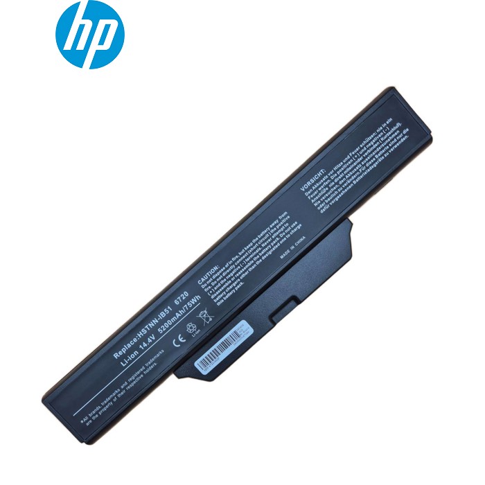 Батарея для HP Compaq 6720, 6720S, 6820, 6730S, 6720S, 6735s, 6820s, 6830s, Compaq 510, 511, 550, 610, 615 (HSTNN-IB52) (14.8V 5200Wh 65Wh)