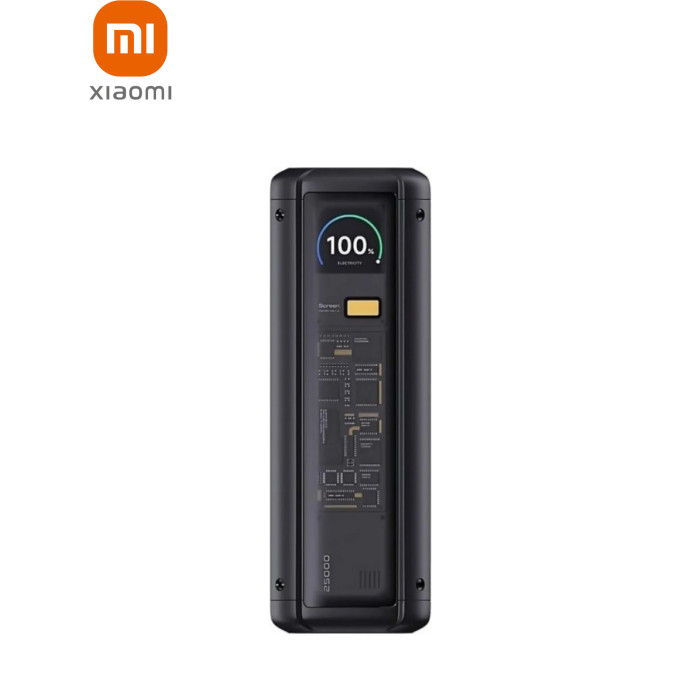 Батарея універсальна Xiaomi 25000mAh 212W HyperCharge Black (BHR9970GL)