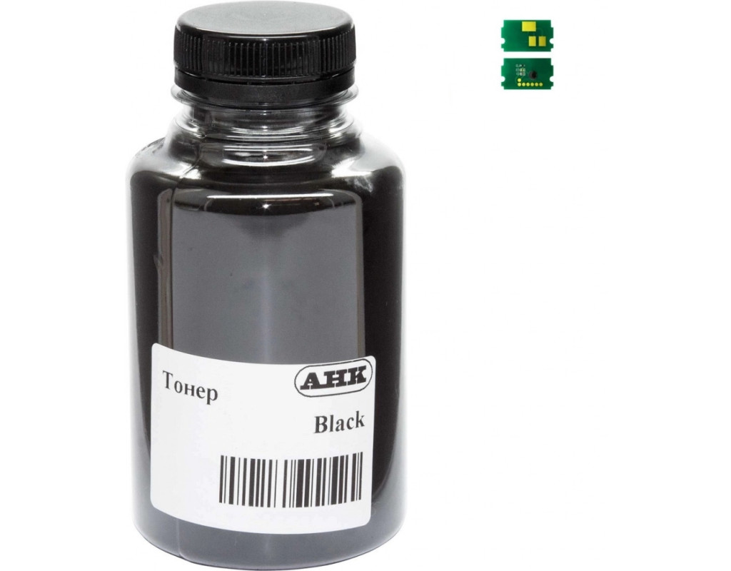 Тонер Kyocera Mita Ecosys M6235/M6635, 390г Black+chip AHK (3203645)