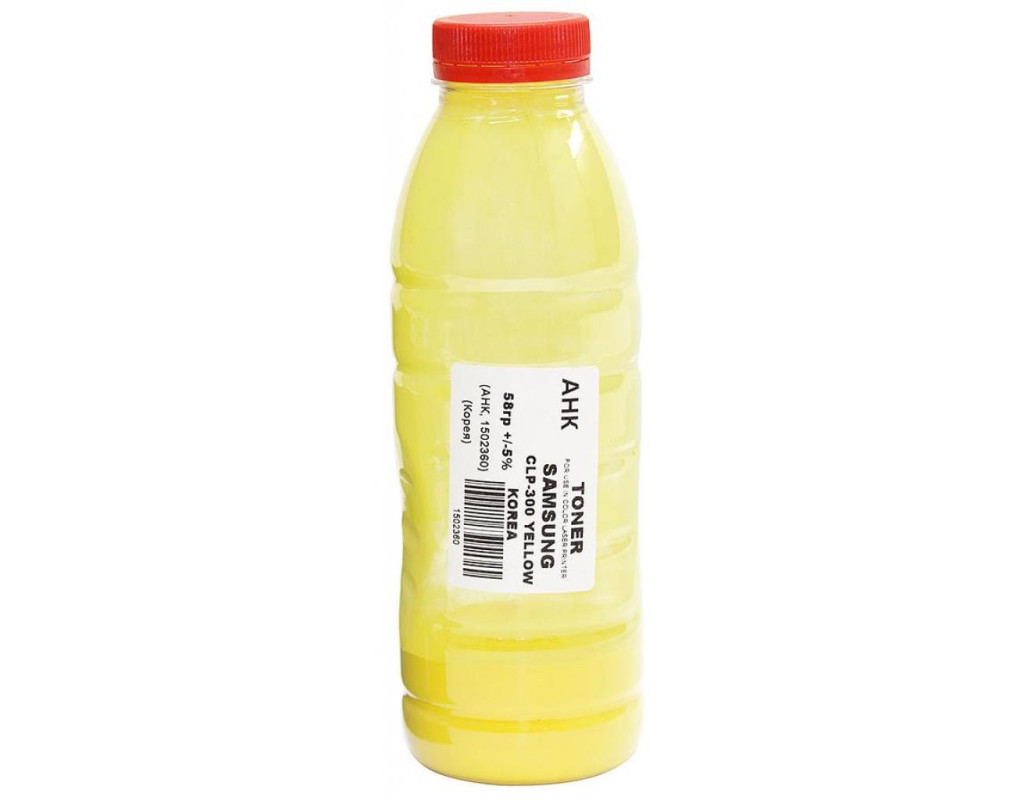 Тонер SAMSUNG CLP-300 Yellow+chip AHK (1500240)
