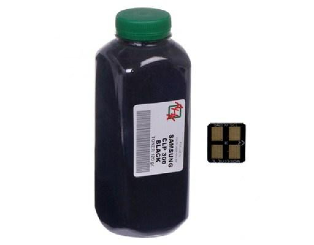 Тонер SAMSUNG CLP-300 Black+chip AHK (1500210)