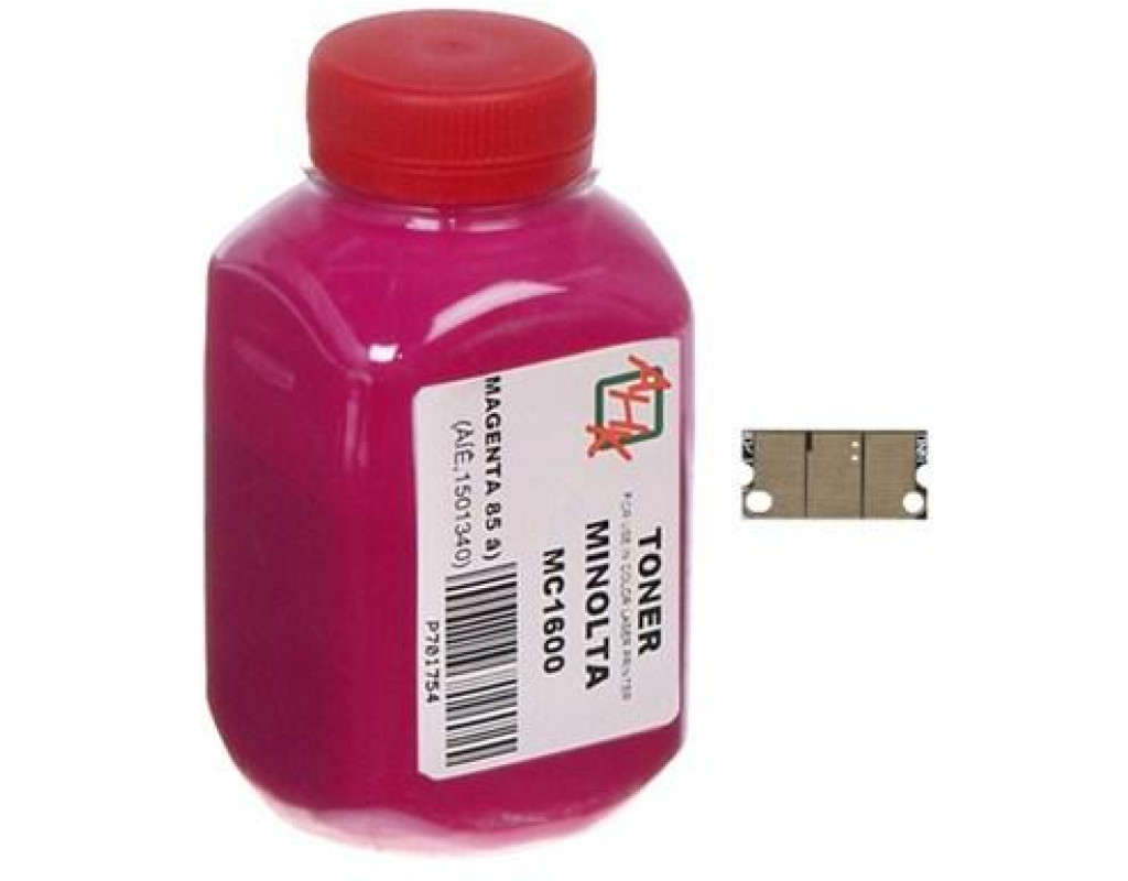 Тонер MINOLTA MC1600/1680 (+chip) Magenta AHK (1501342)