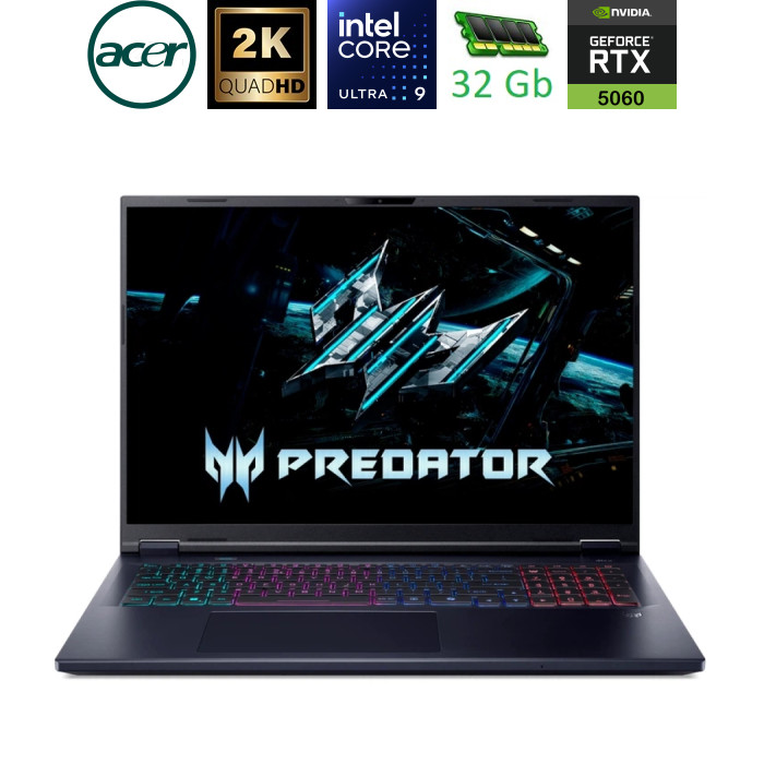 Ноутбук Acer Predator Helios Neo 18 AI PHN18-I71 (NH.U5ZEU.005)
