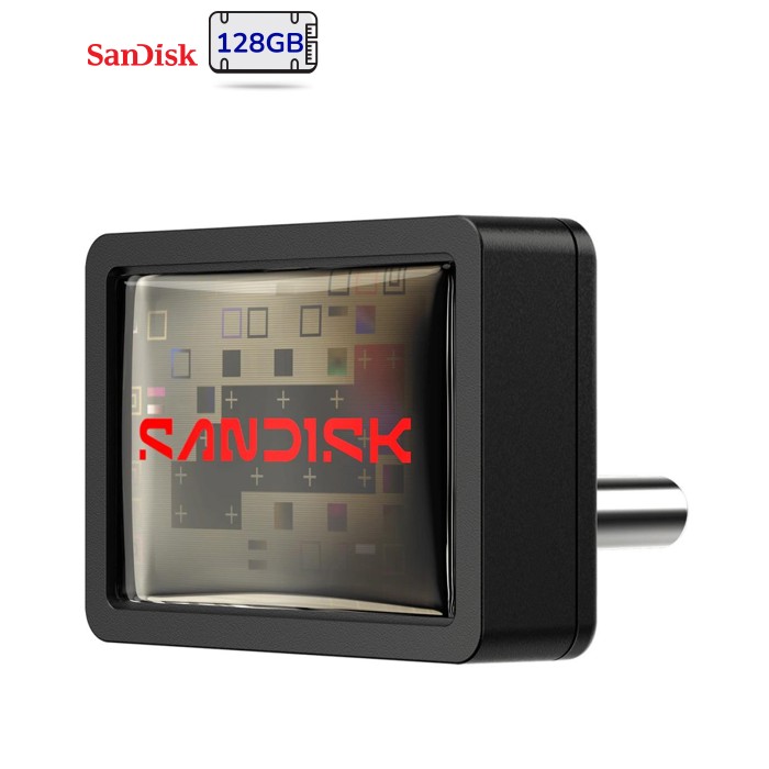 USB флеш накопитель SanDisk 128GB Extreme Fit Black Type-C (SDCZ530-128G-G46)