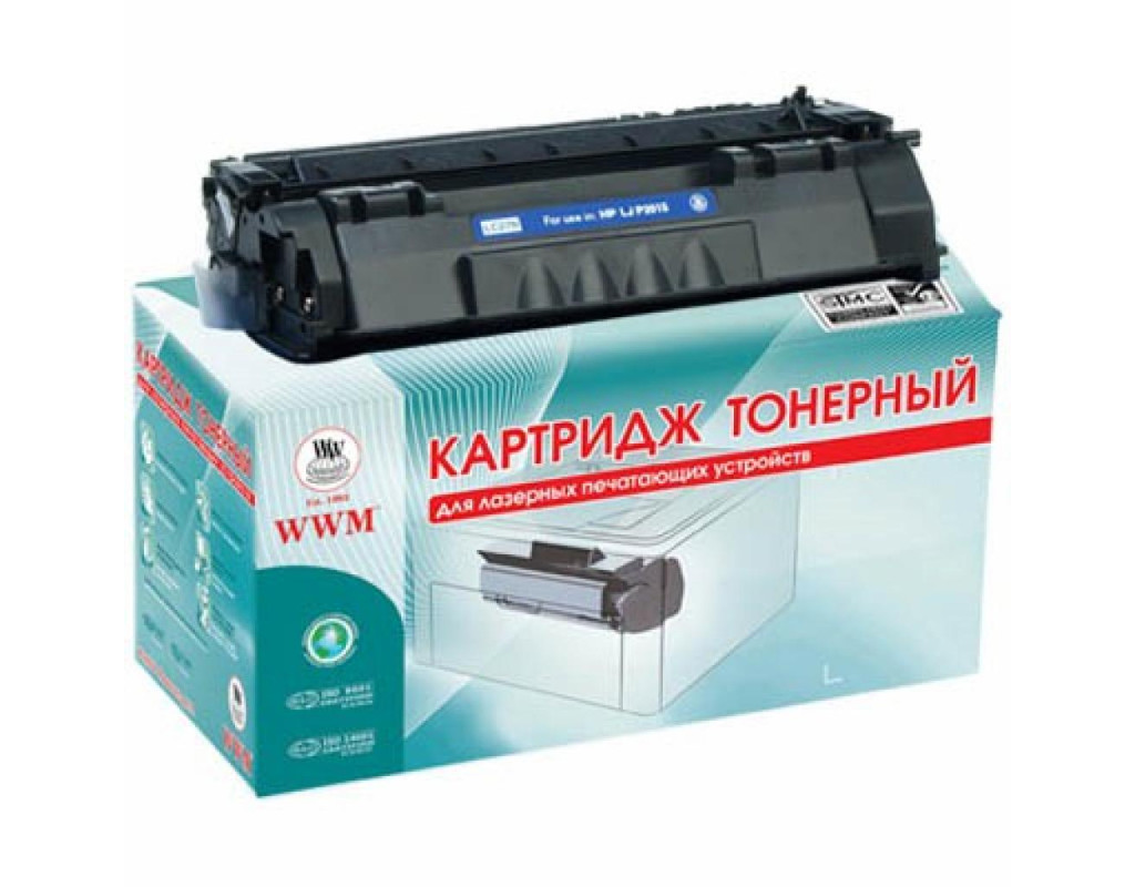 Картридж WWM для HP LJ P2015/P2014/M2727 (LC27N)