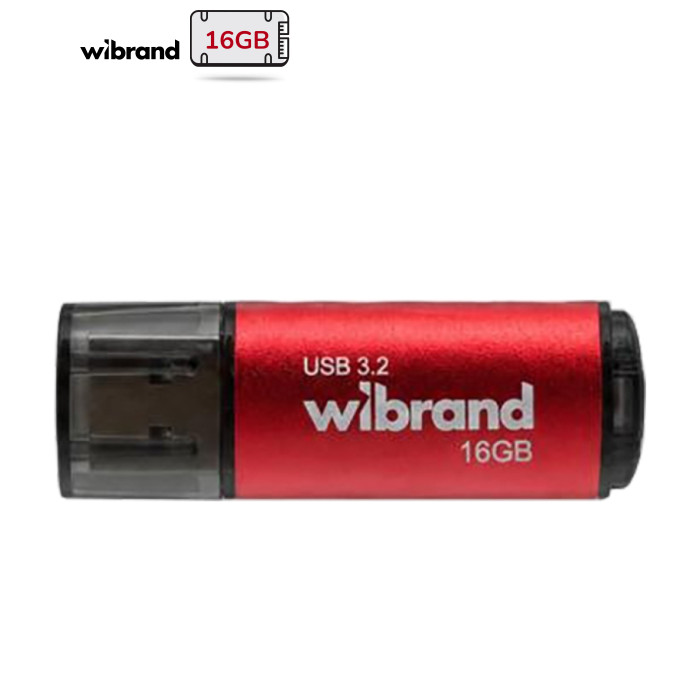 USB флеш накопичувач Wibrand 16GB Ladybug Red USB 3.2 (WI3.2/LB16P10S)