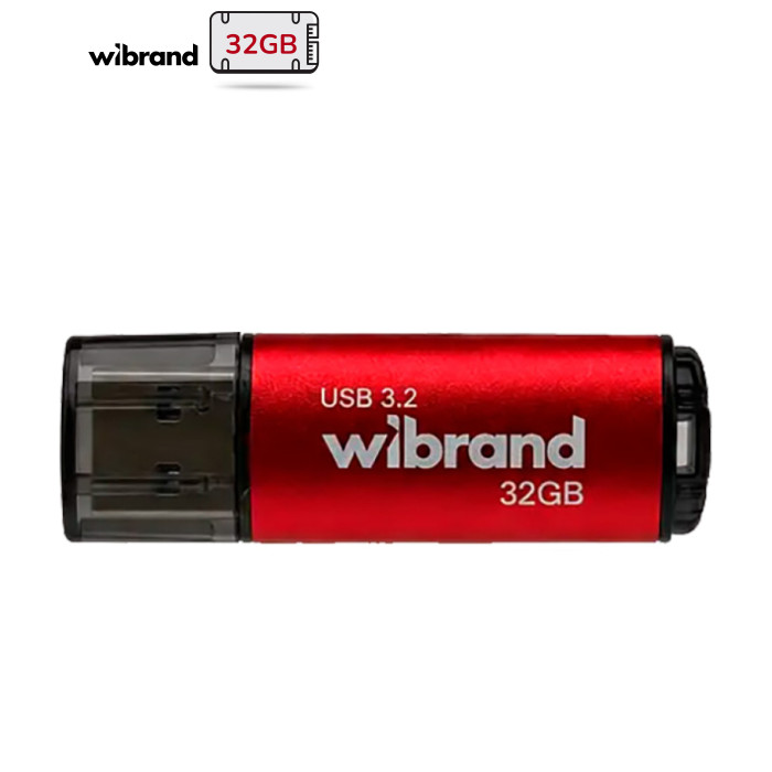 USB флеш накопичувач Wibrand 32GB Ladybug Red USB 3.2 (WI3.2/LB32P10S)