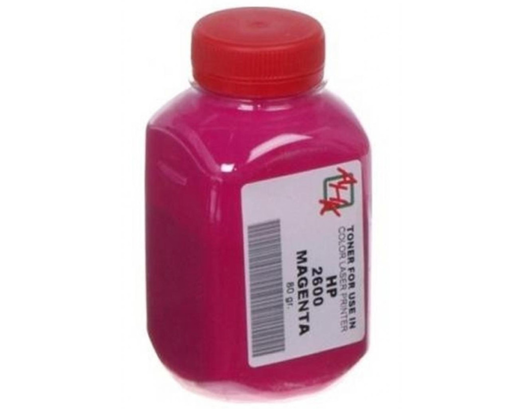 Тонер HP CLJ 1600/2600/2605, 80г Magenta AHK (1500810)