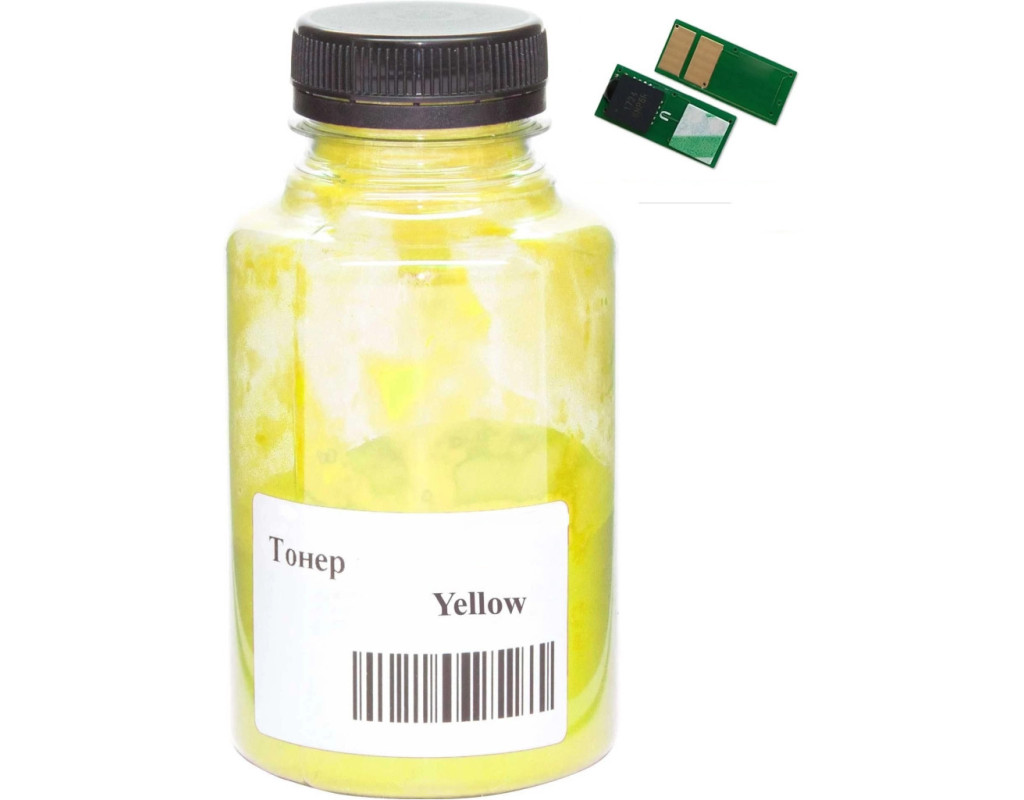 Тонер Canon LBP-650/MF-730 70г 2.3K Yellow +chip AHK (3203709)