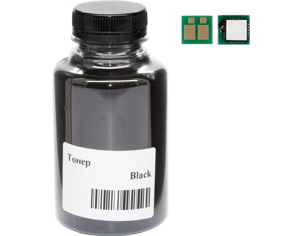 Тонер Canon 054H MF641/643/645, LBP-621/623, 100г 3.1K Black +chip AHK (3203744)