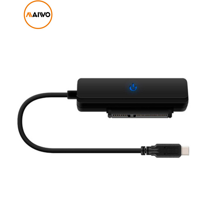 Адаптер Maiwo USB3.1 GEN2 Type-C to HDD 2,5" SATA II/III /SSD black (K105AG2 black)