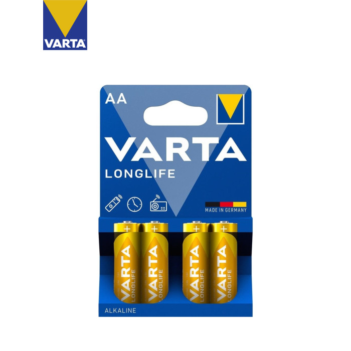 Батарейка Varta AA Longlife LR6 * 4 (04106101414)