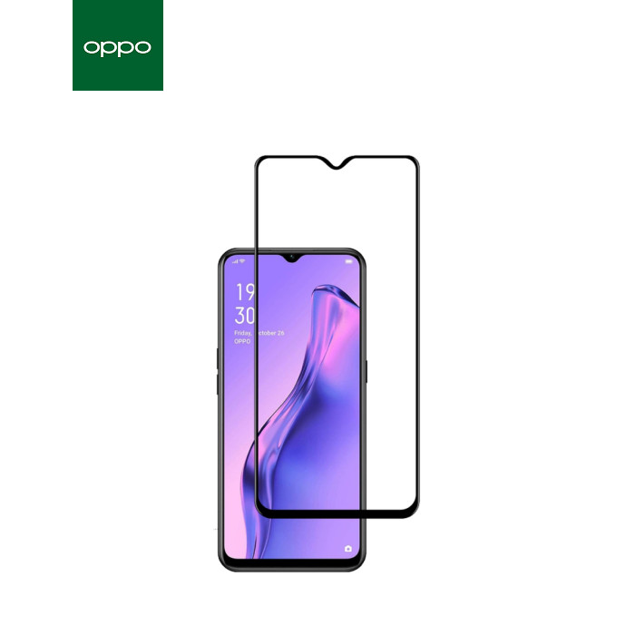 Стекло защитное ACCLAB Full Glue Oppo A31 Black (1283126508349)