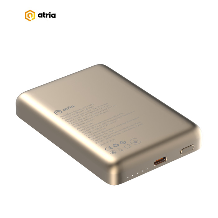 УМБ PD20W USB-C 15W Wireless MagSafe 10000mAh gold WPD-W72G