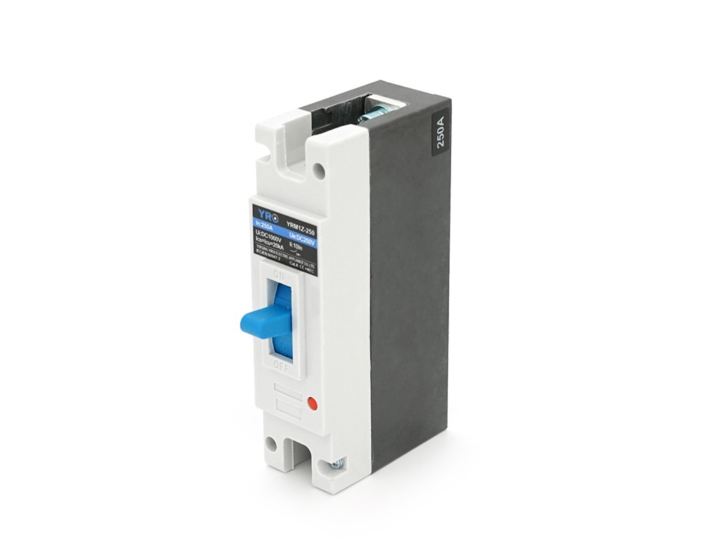 Однополюсний автомат постійного струму YRM1Z-250 DC MCCB 1P 250A 250VDC, 2 штуки в упаковці, ціна за 1 штуку