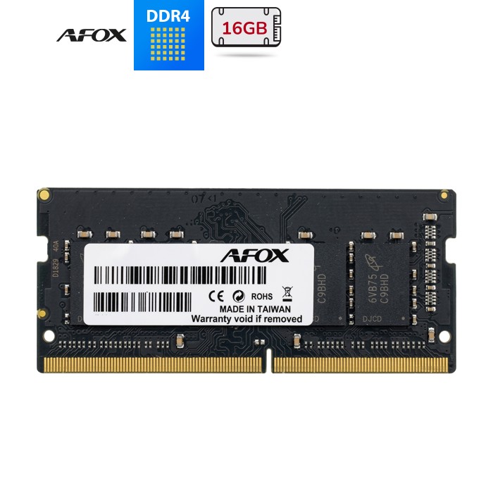 SoDIMM 16Gb DDR4 3200 MHz AFox, Retail