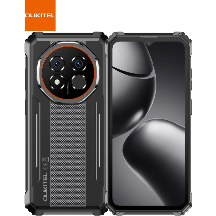 Смартфон Oukitel G6 6.52"HD /8GB/256GB/ T615 /10600mAh /64+8Мп/ IP69K /NFC Black