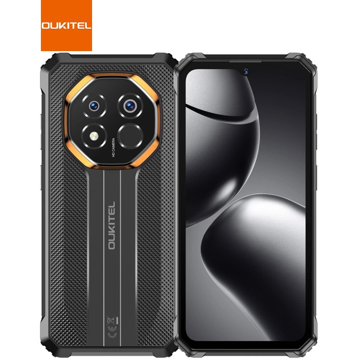 Смартфон Oukitel G7 6.52"HD /8GB/256GB/ T615 /10600mAh /64+8Мп/ IP69K /NFC Black