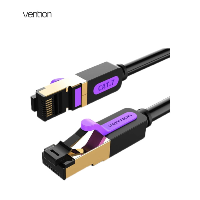 Патч-корд 3m S/FTP cat 7 RJ-45 black Vention (ICDBI)