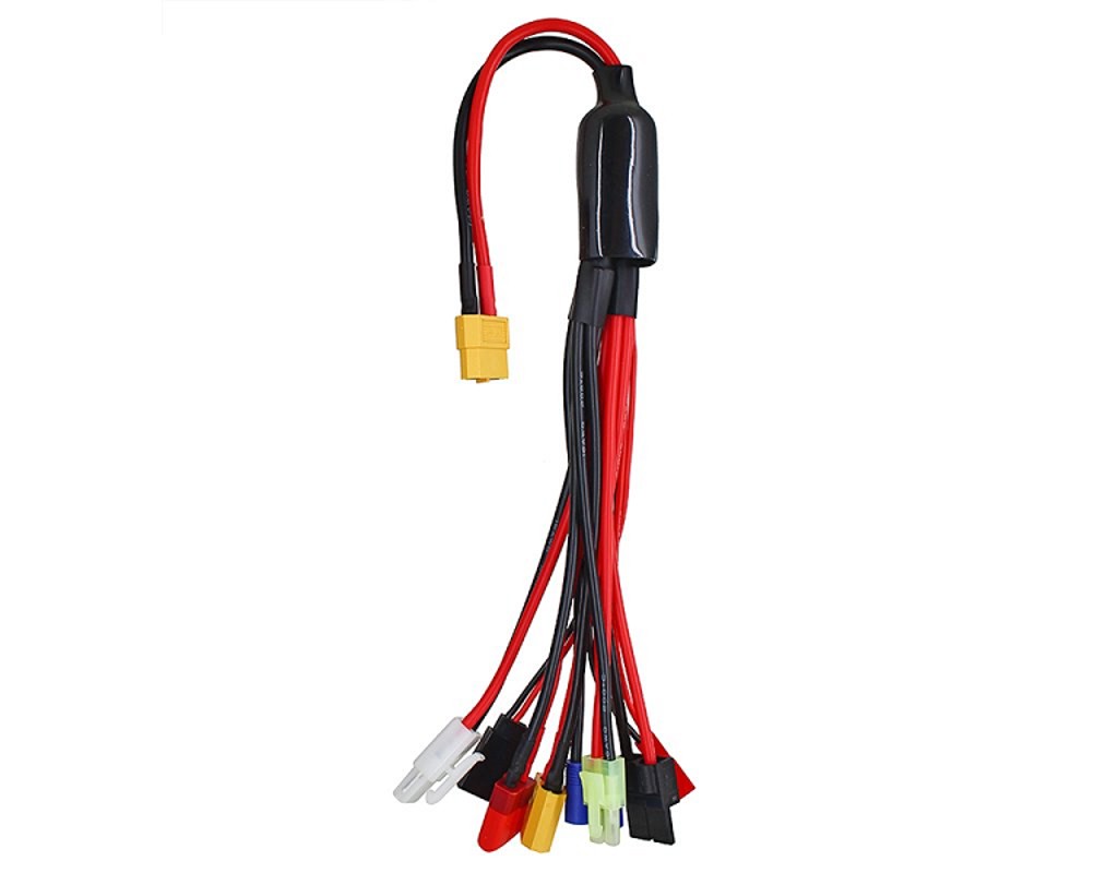 Набір переходників ToolkitRC TK40800 XT60 Female на 8 видів роз'ємів