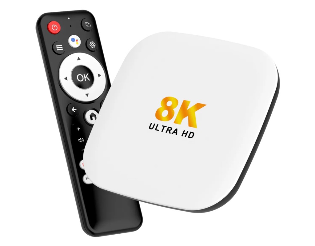 TV Медіаплеєр H96 MAX M2 plus 4/128Gb/Rockchip RK3528/ Android 14/ WiFi 6/ BT 5.4/ LAN:100M/ IRпульт