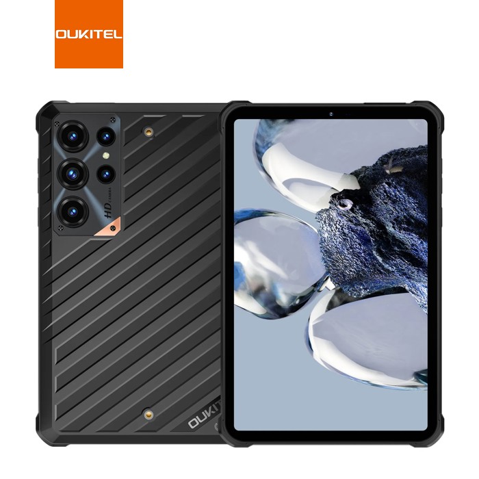 Планшет Oukitel RT 11 5G 8” HD+ / 8GB/128GB / T8100 / 10000mAh / 16+8Мп / IP69K / LTE Black
