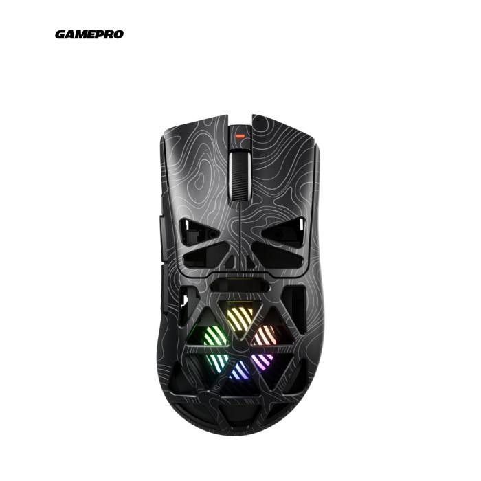 Мышка GamePro Genesis Hollow Wireless/Bluetooth/USB Black (GM870HB)