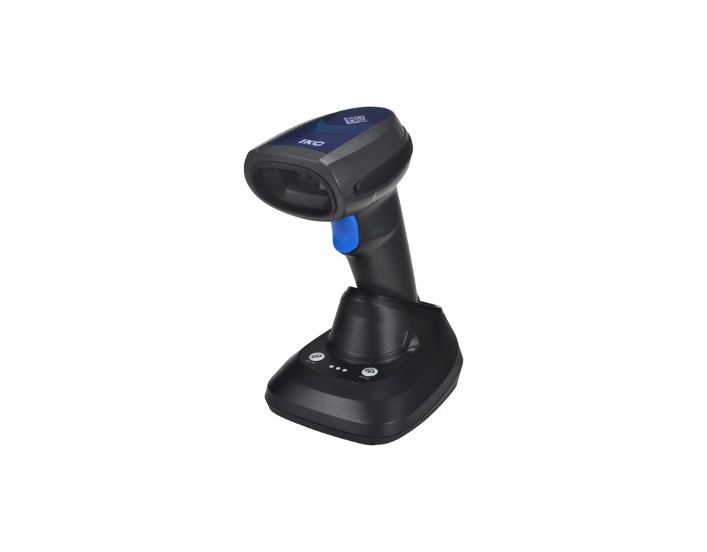 Сканер штрих-кода ІКС 5208RC/2D 2D, Bluetooth, USB, с кредлом, черный (ІКС-5208RC-BT-2D-CR)