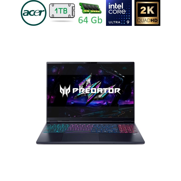 Ноутбук Acer Predator Helios Neo 16S AI PHN16S-I51 (NH.U3TEU.008)