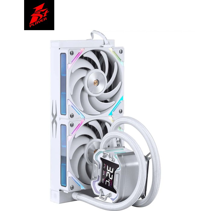 Система водяного охолодження 1stPlayer X-240E White