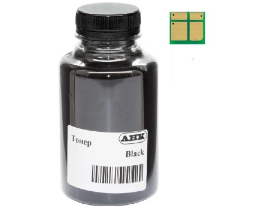Тонер Canon T12 iR1333, 200г 7,20k +chip, Black AHK (50000951)
