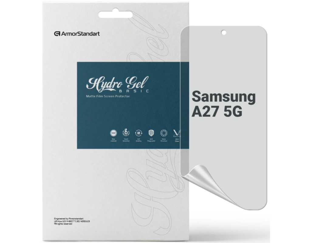 Пленка защитная Armorstandart Matte hydrogel Samsung A27 5G (ARM89634)