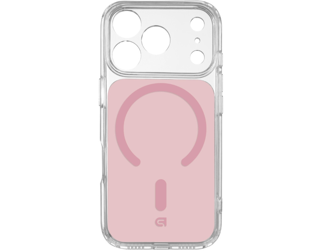 Чехол для мобильного телефона Armorstandart Clear Hybrid MagCase Apple iPhone 18 Pro / 17 Pro Pink (ARM91747)