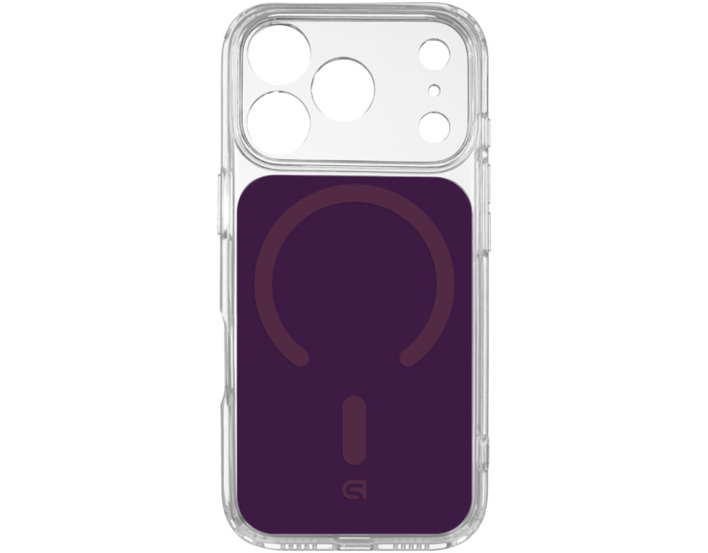 Чехол для мобильного телефона Armorstandart Clear Hybrid MagCase Apple iPhone 18 Pro / 17 Pro Dark Cherry (ARM91789)