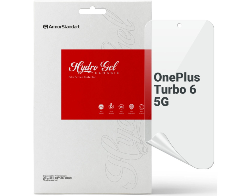 Пленка защитная Armorstandart hydrogel OnePlus Turbo 6 5G (ARM93904)