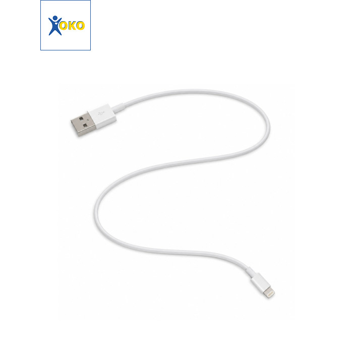 Дата кабель USB 2.0 AM to Lightning 1.0m 2.4A white XoKo (XK-CUL-100-WH)