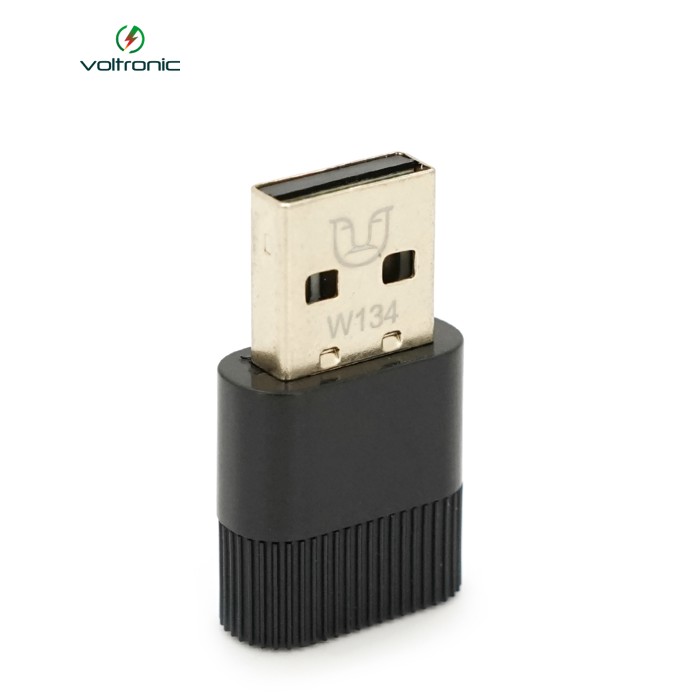 Бездротовий мережний адаптер Wi-Fi-USB AUFA W134, 802.11bgn, 300Mbps, 2.4GHz, WIN7 / 8 / 10 / 11 / MAC / LINUX, Blister