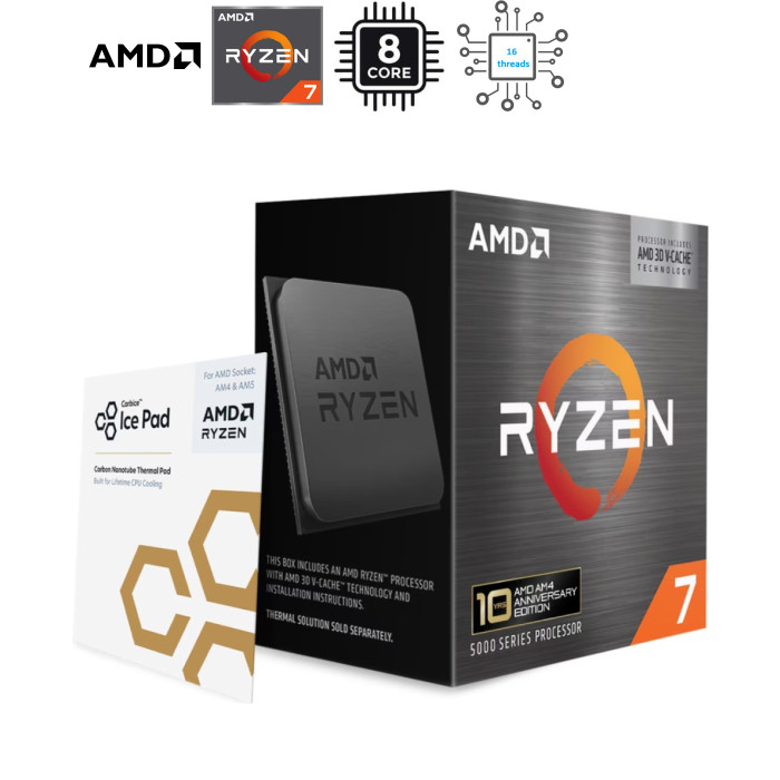 Процесор AMD Ryzen 7 5800X3D (100-100000651POF)