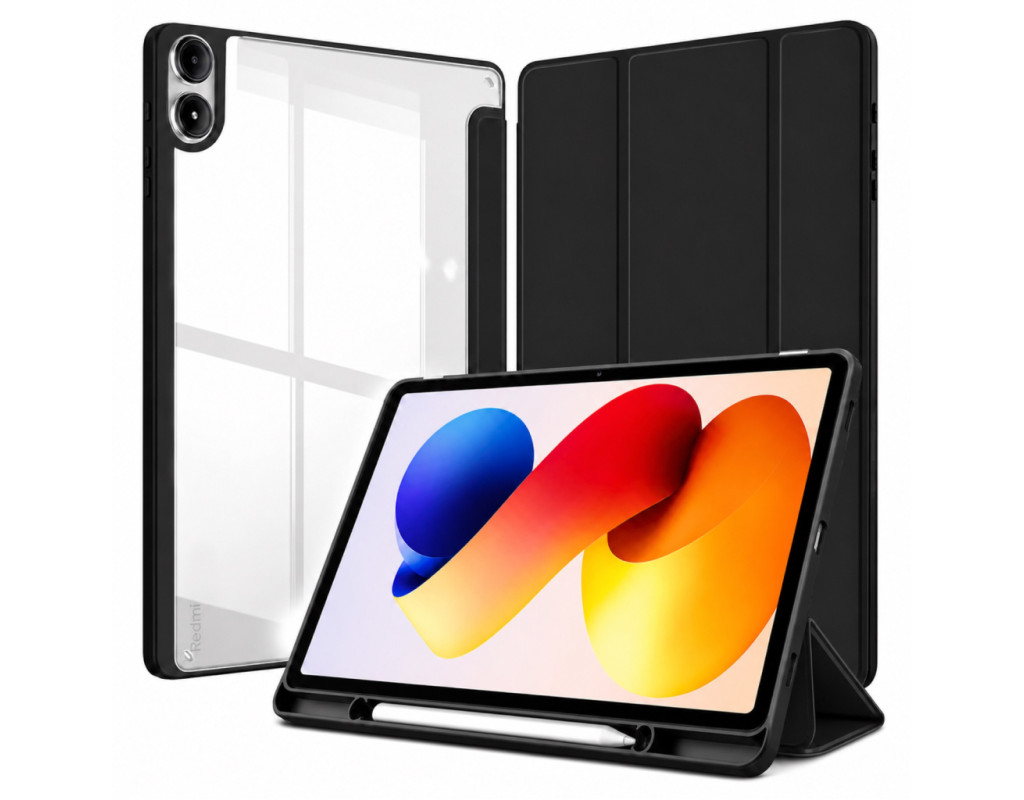 Чехол для планшета BeCover Soft Edge TPU Xiaomi Redmi Pad 2 Pro 12.1" Black (716136)