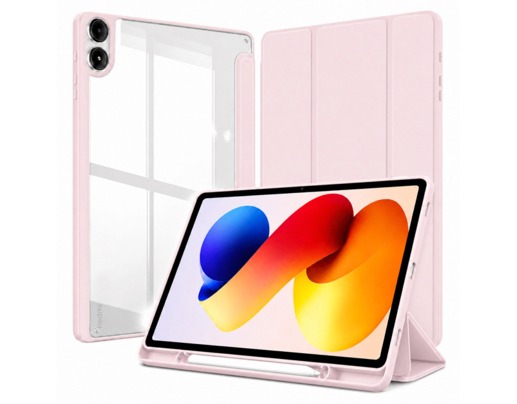 Чехол для планшета BeCover Soft Edge TPU Xiaomi Redmi Pad 2 Pro 12.1" Pink (716142)