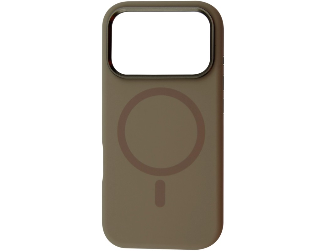 Чехол для мобильного телефона BeCover FIBRA Silicone OmniMag Apple iPhone 17 Pro Brown (716214)