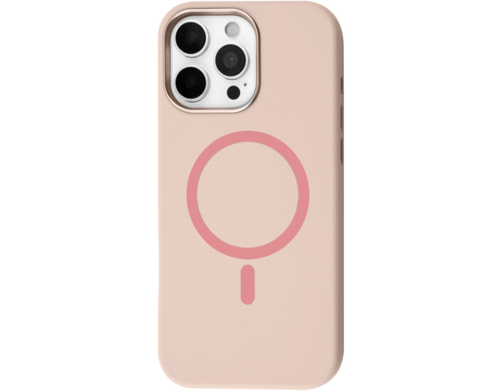 Чехол для мобильного телефона BeCover FIBRA Silicone OmniMag Apple iPhone 16 Pro Max Light Pink (716238)