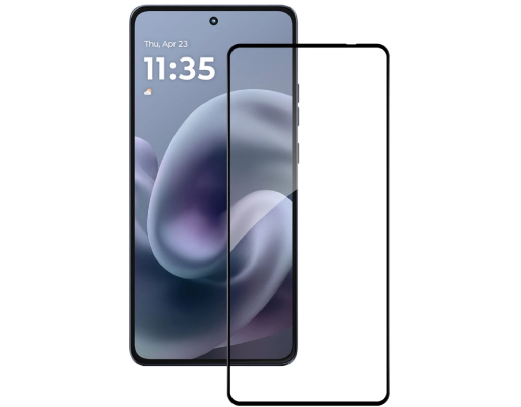 Скло захисне ACCLAB Full Glue ESD Moto G86 Black (1283126627590)