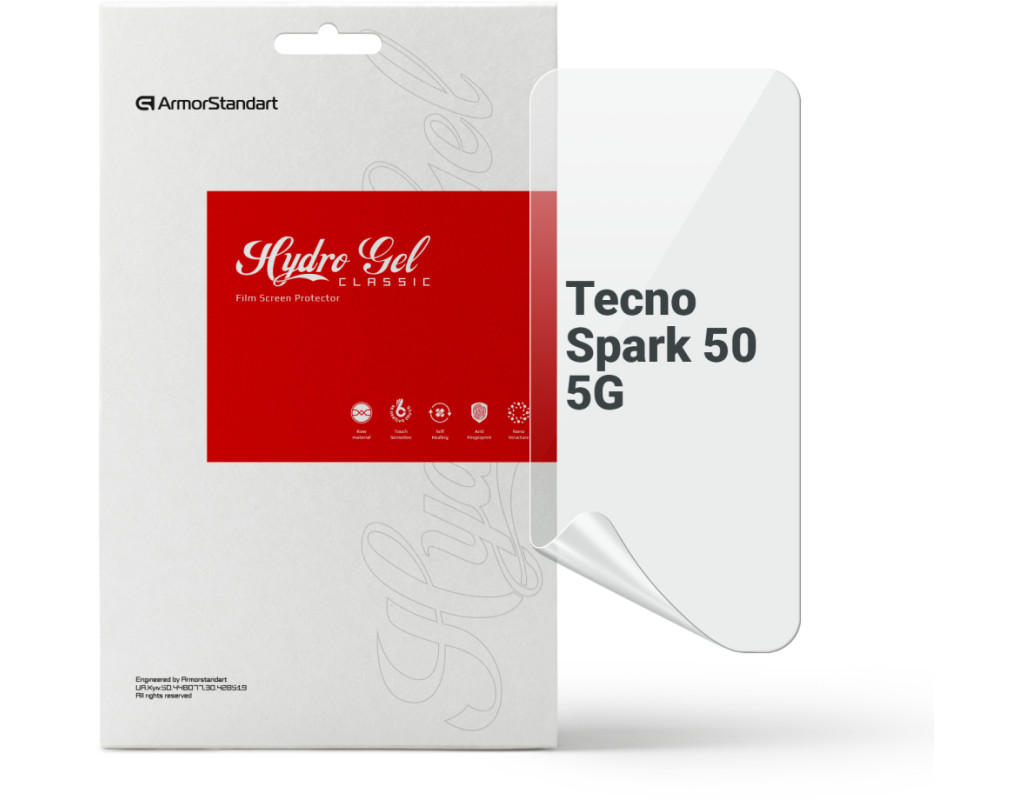 Плівка захисна Armorstandart hydrogel Tecno Spark 50 5G (ARM94102)
