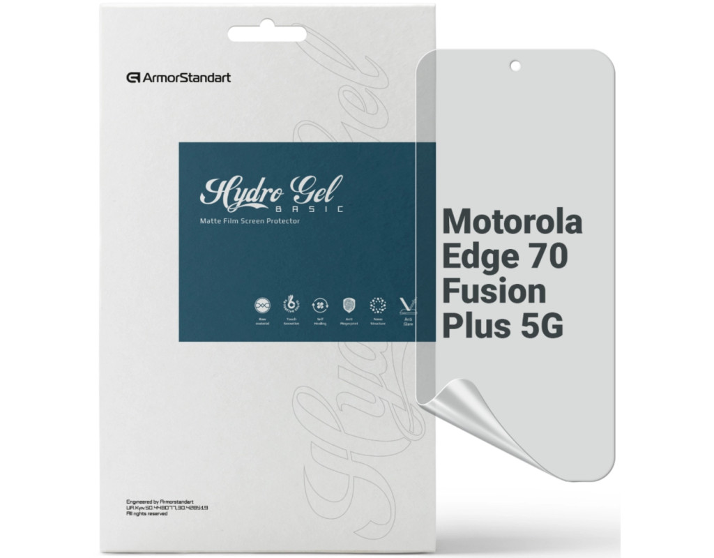 Пленка защитная Armorstandart Matte hydrogel Motorola Edge 70 Fusion Plus 5G (ARM94107)